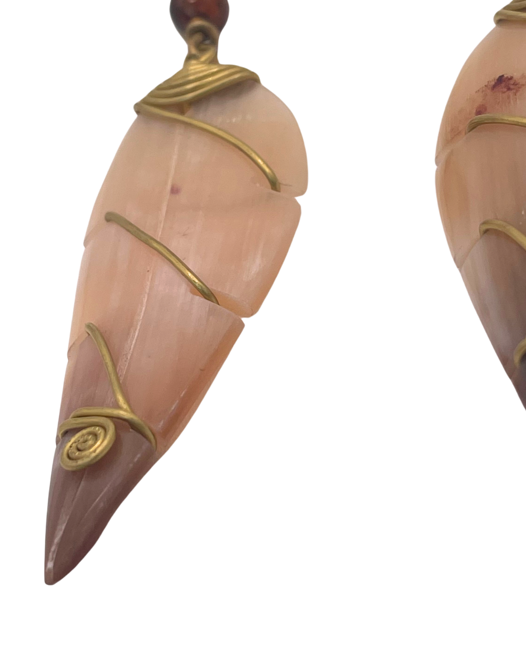 Long Cowhorn Earring
