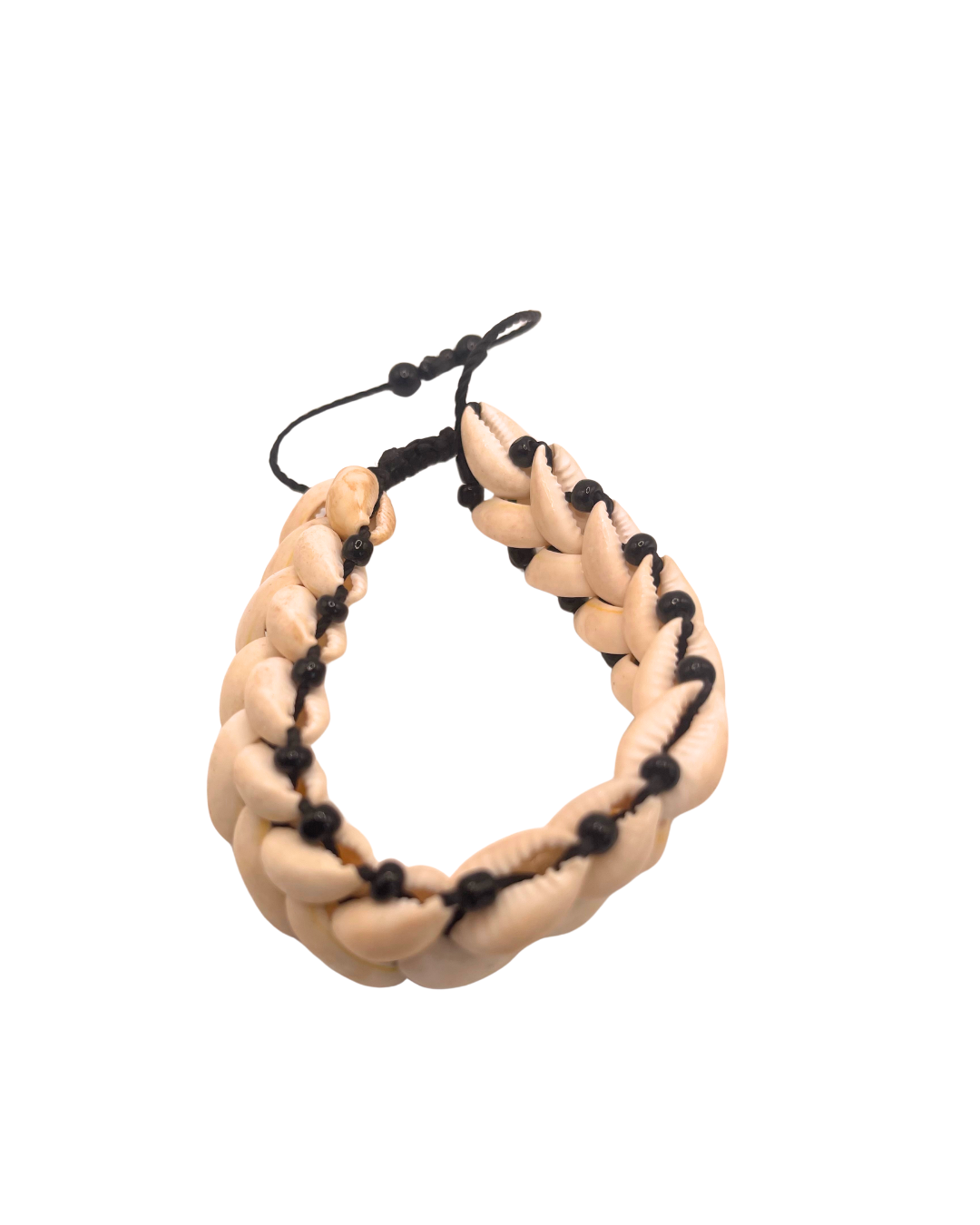 Two Row Cowrie Shell Bracelet