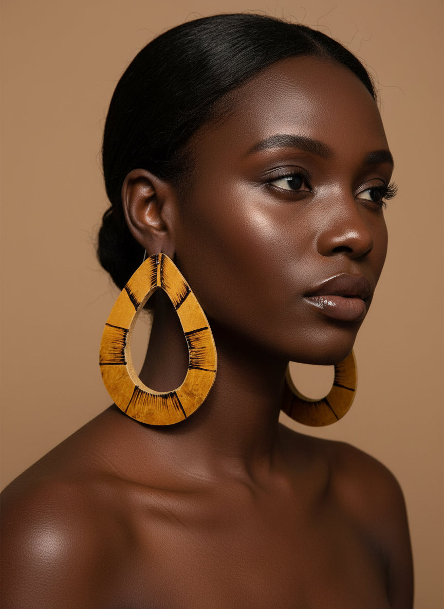 Calabash earrings