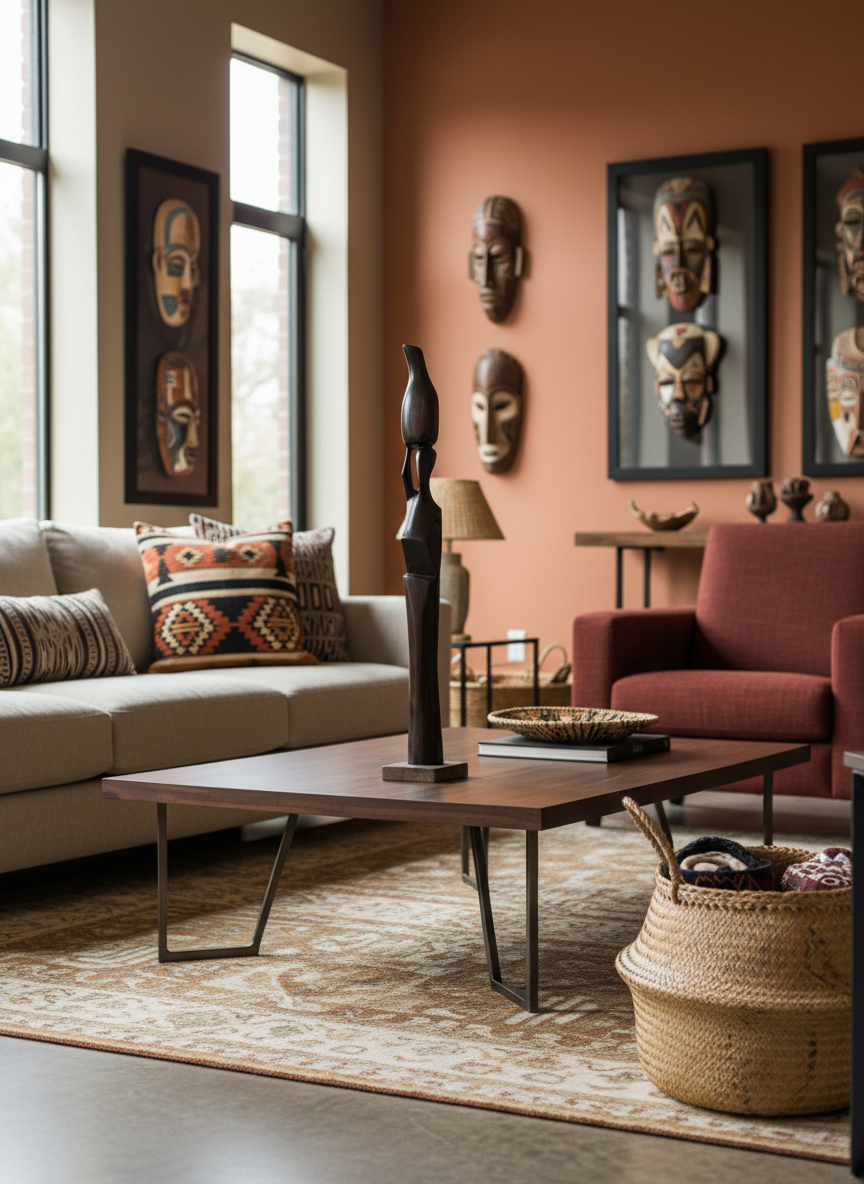 Abstract woman & jar sculpture