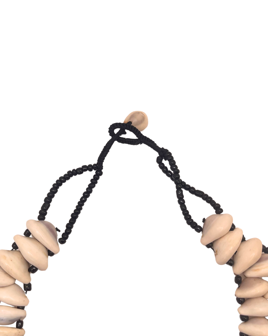 Two Row Authentic Handmade Cowrie Shell Necklace