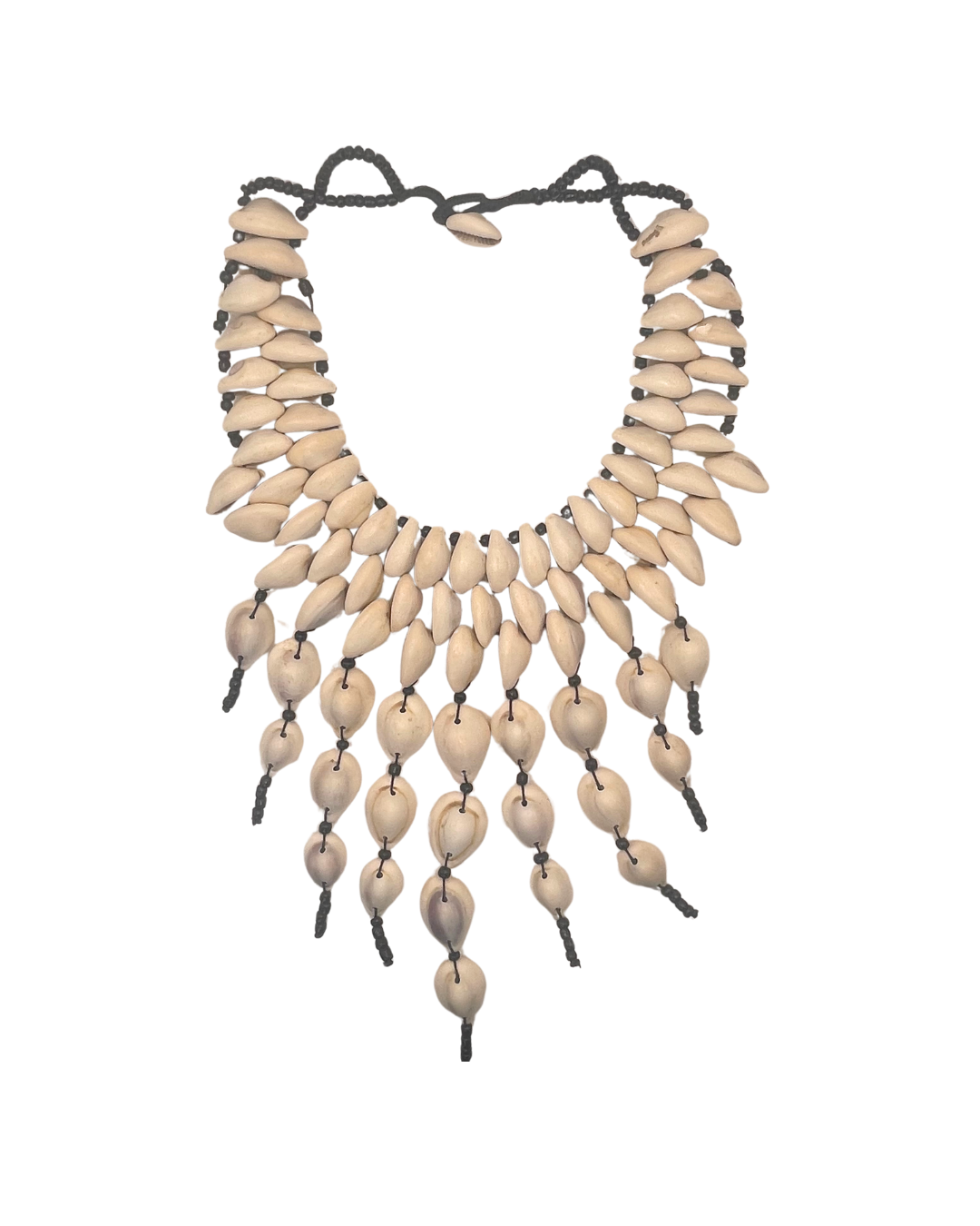 Authentic Cowrie Shell Drop Necklace