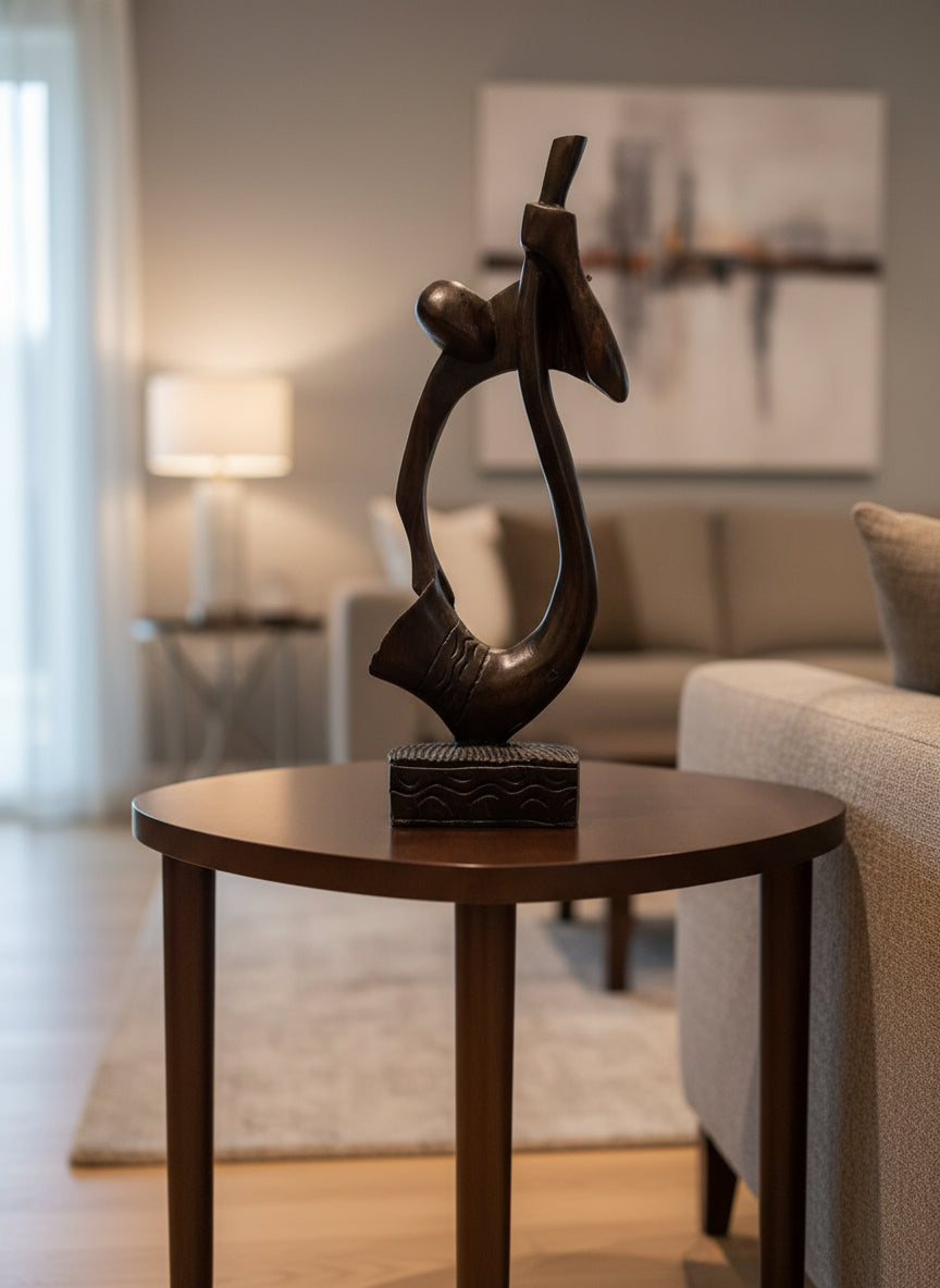 Saxophonist sculpture