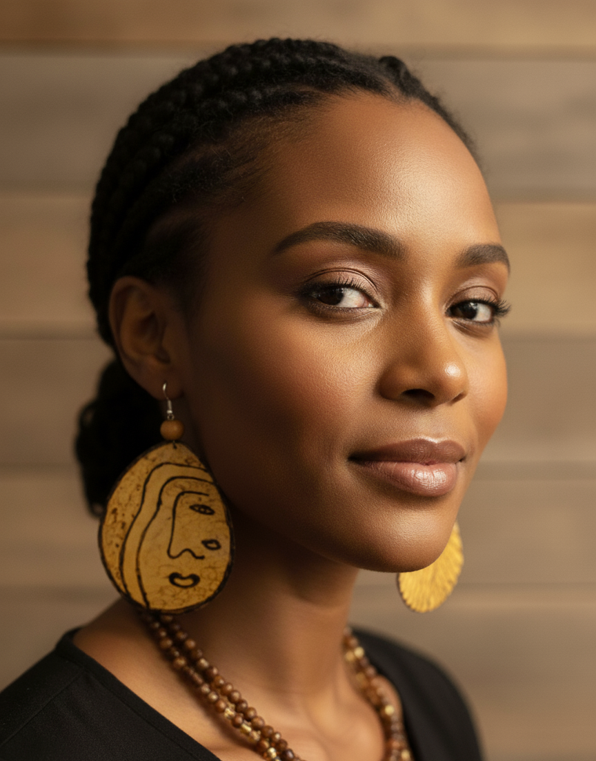 Calabash earrings